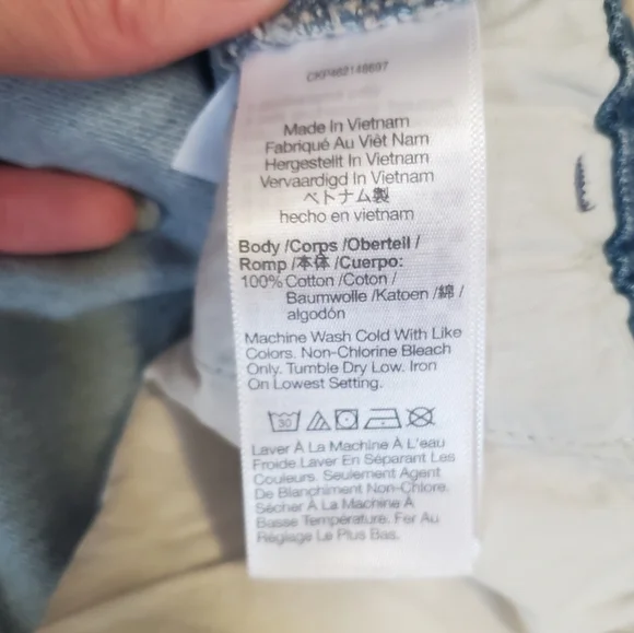 NWT Madewell Denim Easy Pull-On Shorts in Rathmore Wash Size Large - Picture 4 of 12